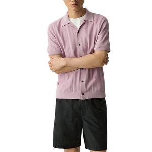 Camisa Casual de Manga Larga para Hombre, Multicolor, Cuello Camisero, Un Solo Botón, Poliéster/Algodón Ecológico de Secado Rápido - Product Image 2