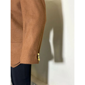 Veste doublette style Garde écossaise marron 100% laine, Tunique pour hommes de fanfare, Tenue des Highlands - Product Image 4