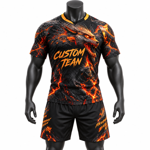 Maillots de rugby personnalisés, impression de logo gratuite, 100% polyester, impression par sublimation, tissu de qualité supérieure à séchage rapide, maillot de rugby Au - Product Image 2