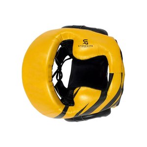 Protège-tête de boxe réglable léger et respirant en cuir avec logo personnalisé pour hommes et femmes, entraînement 2026 - Product Image 5
