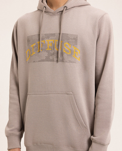 Sweat-shirt à capuche pour homme avec logo personnalisé OEM, mélange de coton, imprimé, pull-over d'hiver, qualité supérieure, respirant - Product Image 3