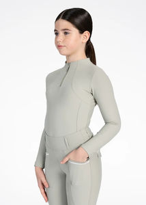 Couche de base pour l'équitation pour enfants de qualité supérieure, en tissu extensible doux, coupe confortable, respirante, confortable pour l'équitation - Product Image 5