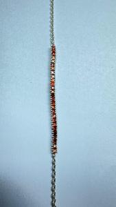 Gagli Rigli Gems <b>Red</b> Garnet Tennis Chain 925 Silver Women's Luxury <b>Bracelet</b> Fashion Hip Hop Jewelry for Anniversary Gift Party - Product Image 3