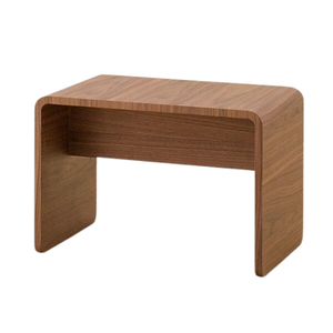 Mesa Auxiliar Moderna Kirana Hecha de Madera de Teca Sólida de Alta Calidad en Color Marrón Oscuro para Uso en Interiores - Product Image 6