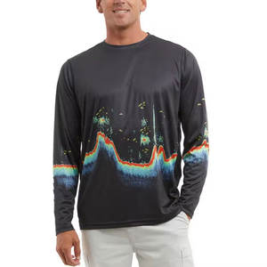 Chemise de pêche en coton 100% à sublimation, design unique, vente en gros, prix bas, vêtements de pêche, chemise de pêche à sublimation - Product Image 1