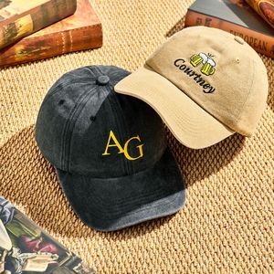 Custom Design Embroidered Baseball Cap Custom <b>Name</b> Personalized Unisex Cotton 6-Panel Adjustable Fit Casual Spring Summer Hat - Product Image 4