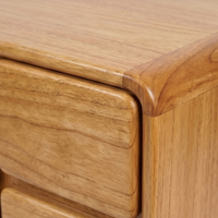 Commode scandinave en chêne massif de qualité supérieure, gain de place, pour salon ou hôtel