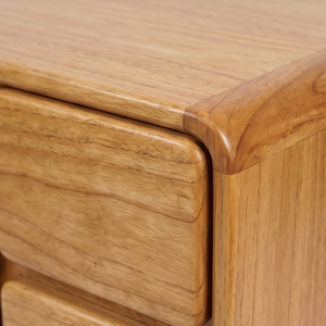Premium Solid Oak Wood Mid Century Modern Chest Of Drawers Sideboard Credenza For Living Room - Product Image 4