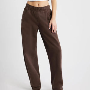 High Quality 350Gsm Cotton Sweatpants Manufacturers Oversized Sweatpants <b>Winter</b> Fleece Custom Logo Blank Heavyweight Sweatpants - Product Image 6