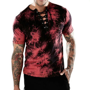 Camisetas Casuales Estampadas para Hombre, 100% Algodón, Camisetas con Diseños Gráficos de Moda, Ropa Urbana de Verano, Cómodas, Holgadas, Venta al Por Mayor - Product Image 4