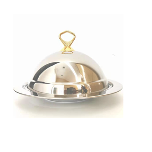 Beurrier en acier inoxydable de haute qualité, design contemporain, finition brillante et durable, options personnalisées pour la salle à manger et la cuisine - Product Image 6