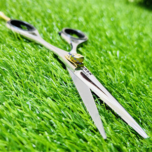 Tijeras Profesionales para Cortar Cabello de Barbería, Tijeras de Precisión con Filo de Cuchilla para Salón de Belleza y Uso Doméstico, Acero Inoxidable - Product Image 5