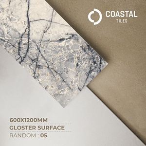 กระเบื้องปูพื้นภายในบ้าน BALTORO ITALIA AZUL 600x1200 ดีไซน์ทันสมัย เงาแบบมันวาว ผลิตจากพอร์ซเลน หนา 9 มม. - Product Image 4