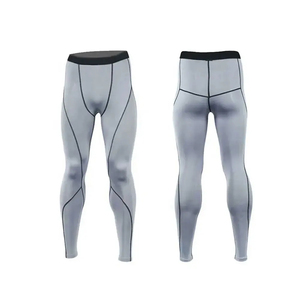 Pantalon de yoga respirant de haute qualité à séchage rapide avec cordon de serrage, idéal pour le MMA, le grappling, le Jiu-Jitsu, les arts martiaux, le BJJ, en microfibre sublimée, unisexe - Product Image 1