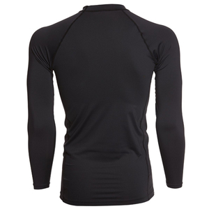 Maillot de compression à manches longues personnalisable pour homme, idéal pour le MMA et le BJJ, avec logo sur mesure – Vente en gros d'équipements de fitness - Product Image 2