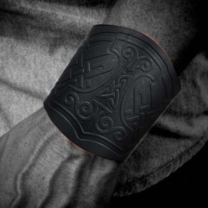 สายรัดข้อมือหนังแท้ สไตล์ยุคกลางและโบราณ - Product Image 6