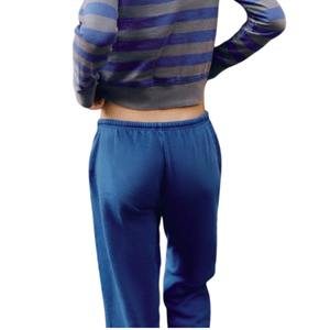 Pantalones Deportivos de Pierna Ancha para Mujer, Corte Holgado, Cintura Elástica con Cordón, Pantalones Casuales con Bolsillos, Pantalones de Estilo Urbano Personalizados OEM - Product Image 2