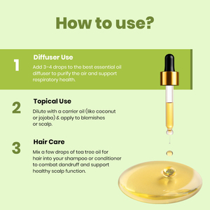 Aceite Esencial de Árbol de Té Orgánico de Primera Calidad, Grado Terapéutico, Certificado GMP, Tratamiento para el Acné, Venta al por Mayor, OEM, ODM, SQIN Botanicals - Product Image 3