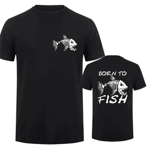 Camiseta de Pesca para Hombre, Transpirable, Ligera, Diseñada para Actividades al Aire Libre, 100% Poliéster Elástico, Protección UPF 50 - Product Image 1