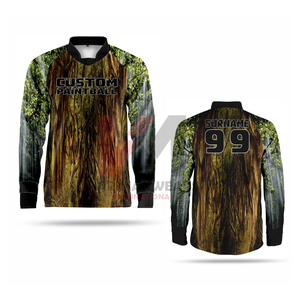 เสื้อเพนท์บอลมืออาชีพ ทนทาน ระบายอากาศได้ดี ชุดกีฬา ผลิตแบบ OEM รับผลิตแบรนด์ส่วนตัว ผู้จัดจำหน่ายส่งออกทั่วโลก - Product Image 3