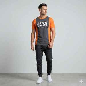 T-shirt Oversize Tendance 2025 à Épaules Tombantes Style Urbain Vintage 250 g/m² Épaissi 100 % Coton Imprimé Personnalisé Coupe Boxy Effet Vieilli - Product Image 1