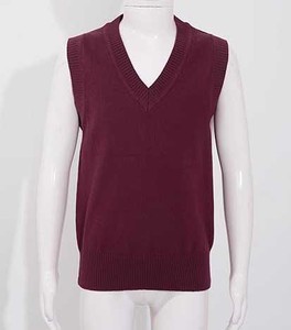 Chaleco de punto sin mangas transpirable de alta calidad para hombre, con cuello en V y botones, ropa exterior profesional. - Product Image 5