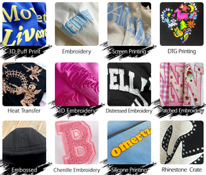 Sweat à capuche unisexe en coton premium gaufré, coupe oversize, streetwear hiver, poche kangourou, épaules tombantes, technique brodée - Product Image 6