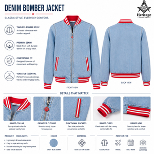 Heritage Masonic Regalia Delta | Sigma Embroidery Ladies Denim <b>Jeans</b> Jacket | Sorority <b>Embroidered</b> Women Customized Delta Sigma - Product Image 5