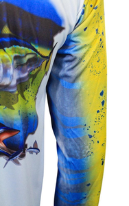 Camisa de Pesca de Manga Larga con Protección UV y Sublimación, de Secado Rápido, Camuflaje, Transpirable, Cómoda y Elástica - Product Image 6