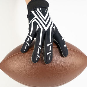 Fournisseur en gros de la meilleure qualité SALUBRIOUS SPORTS, nouveaux gants de football américain, respirants, résistants, en polyester/coton - Product Image 4