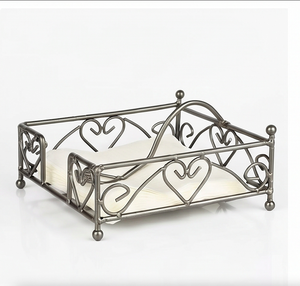 Elegantes Porta Servilletas de Metal y Hierro, Diseño Moderno, Perfectos para Guardar y Organizar Vajillas y Papel Tisú - Product Image 1