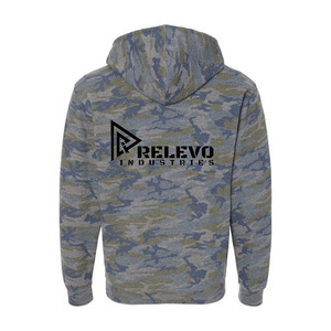 Sudadera con capucha de camuflaje personalizada con estampado de camuflaje, 420 g/m², 100 % algodón, reflectante, para caza, para hombre - Product Image 4