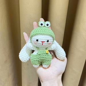 Custom Design Handmade Crochet <b>Keychain</b> Mini Charm Collection with Cute Characters Animals Flowers and Daily Objects for Retail - Product Image 2