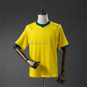 Maillots domicile et extérieur de l'équipe nationale du Brésil 2026, version joueur, logo personnalisé, maillot de football unisexe respirant - Product Image 2