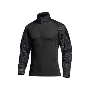 เสื้อเพนท์บอลพร้อมแผงตาข่ายและคอซิปสำหรับเกมยิงปืนกลางแจ้ง - Product Image 1