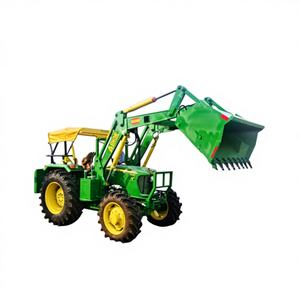 Non-Telescopic Husk Loader Tractor 16ft Dumping Height Hydraulic System Rugged Agricultural <b>Machinery</b> Equipment - Product Image 3