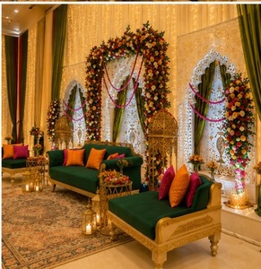 Traditional Moroccan-Inspired Stage Decor <b>Mirror</b> <b>Panels</b> Moroccan Floral <b>Mirror</b> Frame Traditional Arabic <b>Mirror</b> <b>Panel</b> Decorative - Product Image 4