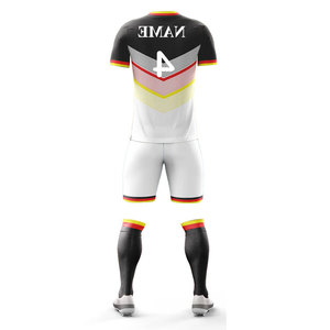 Camiseta de Fútbol con Pantalones Cortos, Uniforme de Fútbol con Logotipo Personalizado, Ropa de Práctica, Nombre del Equipo, Números, Conjuntos de Uniformes de Fútbol Antibacterianos - Product Image 5