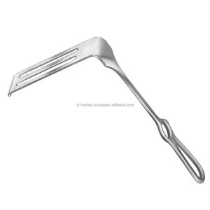 A-1 VERITAS Sauerbruch 25 cm Manual Reusable Surgical Retractor Dull-Matte Finish High Quality ISO 13485 CE Certified for - Product Image 3