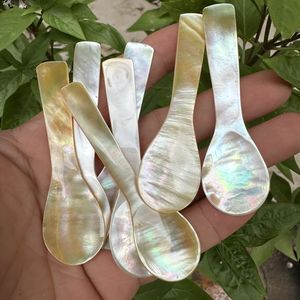 Customizable Mother of Pearl Caviar Spoon Natural Shell Serving Accessory for Gourmet Food Presentation - Product Image 6