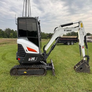 Mini-excavatrice Bobcat E26 robuste, machine d'excavation hydraulique compacte avec une structure solide et des commandes fiables - Product Image 6