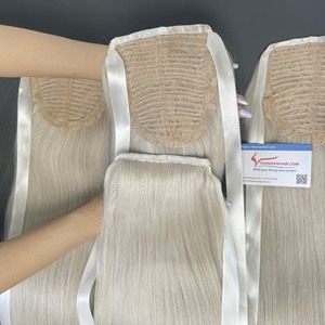 Nouvelle Tendance : Cheveux Vietnamiens en Queue de Cheval, Prix de Gros, Cheveux Vierges Remy, Tissage à Double Trame, Facile à Poser, Diverses Couleurs - Product Image 2