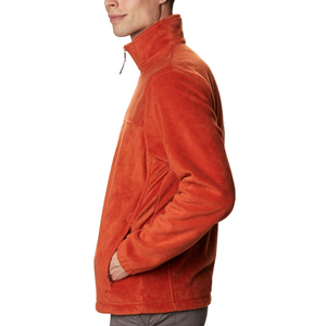 Hot Selling Product Lightweight Men Regular Fit Fleece Jacket Wholesale Custom Logo Printed Men Fleece Jackets For Adults - Product Image 3