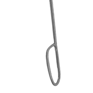Retractor óseo de cadera tipo palanca curvo de 300 mm (11.34 pulgadas) con punta roma, ancho de mandíbula de 6.2 mm y ancho de mandíbula interna de 28 mm, tipo Hohmann, en venta - Product Image 3