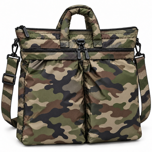 J. ARTHUR LIMITED Bolsa de Transporte para Casco Jumbo, Material 600D, Capacidad de 20-36L, Bolsa de Almacenamiento Multibolsillos, Ajustable, Camuflaje - Product Image 6