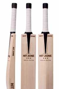 Batte de cricket HIT ZONE Premium en saule anglais pour joueurs professionnels, fabriquée à la main, légère, puissante, pour les frappes sportives. - Product Image 2