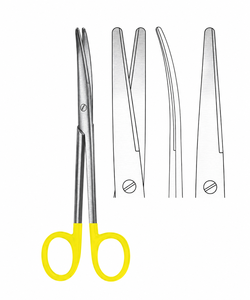 กรรไกรโค้งพร้อมใบมีด TC ผลิตจากเหล็กกล้าไร้สนิมคุณภาพพรีเมียม - Product Image 1