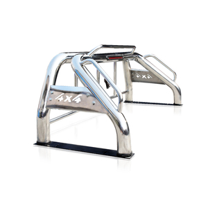 Barra antivuelco duradera de acero inoxidable con pasamanos para Frontiner Hilux Ranger Roll Bar - Product Image 1