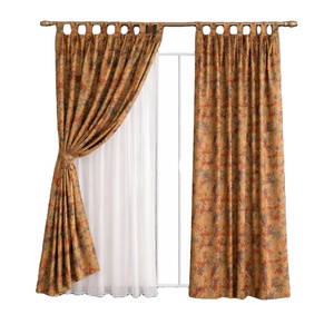 Cortinas Elegantes de Terciopelo Sólido con Diseño de Cuerda y Tejido para Hogar, Hotel, Oficina y Cafetería - Decoración Antipolvo para Todas las Estaciones - Product Image 3