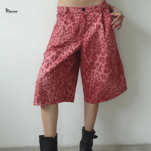 Custom Women <b>Animal</b> Print Shorts Cheetah <b>Pattern</b> High Waist Summer Casual Shorts Trendy Fashion Streetwear Look OEM - Product Image 4